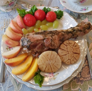 Вторые блюда из индейки, цесарки и утки.