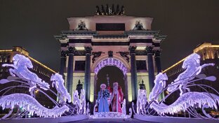 В Москву на Новый год 2024