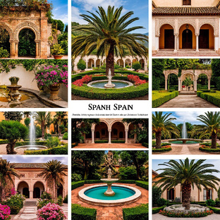 Испанский сад: 5 лиц одной страны