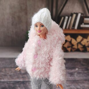 Вязаная одежда для куклы Barbie (Барби)