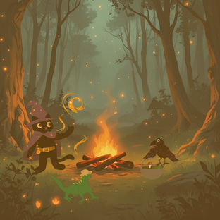 Волшебные хвосты и лапы)