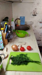 На кухне у йога