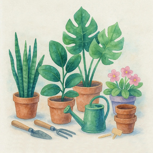 Краткая энциклопедия ухода за комнатными растениями.