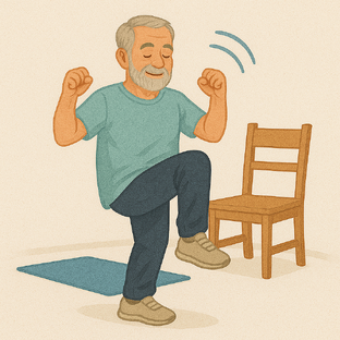 Движение, зарядка и дыхательные практики