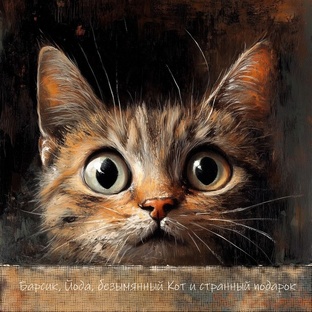 Барсик, Йода, безымянный Кот и странный подарок