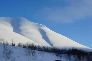 Выход на Часначорр экспедиция Хибины март 1999 года