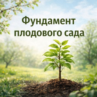 Фундамент плодового сада