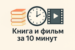 Фильмы и книги за 10 минут. Не успеваешь читать и смотреть — читай меня.
