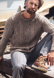 Мужской гардероб: схемы вязания от классики до modern