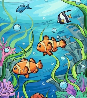 Морские обитатели 