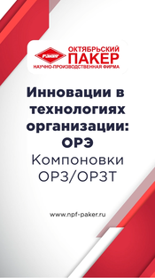 Инновации в технологиях организации: ОРЭ. Компоновки ОРЗ/ОРЗТ