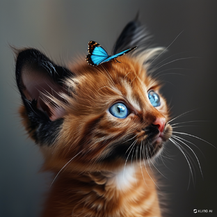 Котёнок по имени Лисёнок