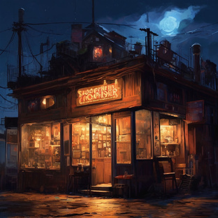 Полуночное кафе. 