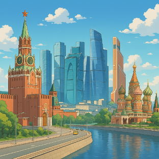 Москва и Подмосковье, Россия