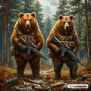 русские медведи