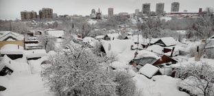 Март, начало весны. 