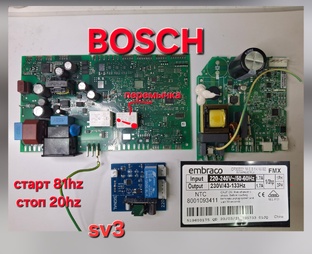 Обманка для холодильника Bosch 