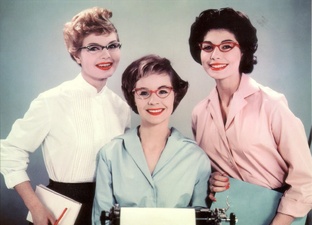 Женский стиль 50х