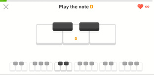 Музыка на duolongo.