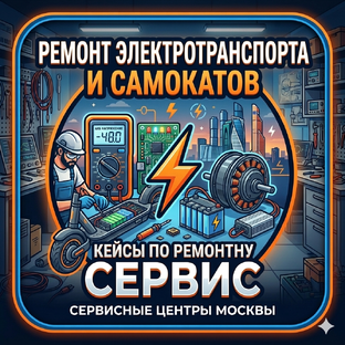 Ремонт электросамокатов в Москве