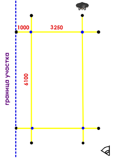 Каркасный сарай