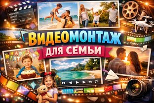 Видеомонтаж для семьи