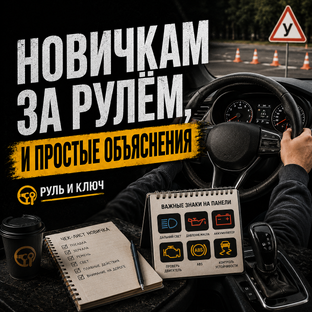 Новичкам за рулём и простые объяснения