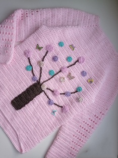 Любимое хобби вязание. 