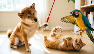 Видео с животными и птицами