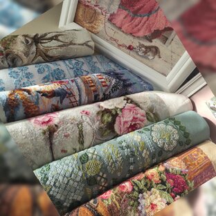 Вышивка.Вышивка крестом.Влоги.