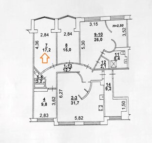Четырёхкомнатные квартиры в Ростове
