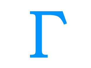 Символы на букву "Г".