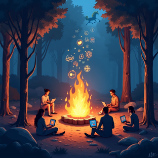 Бизнес-сказки у креативного костра