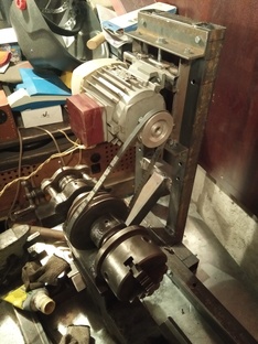 Доисторический токарный станок