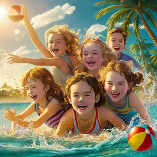 Лето и дети