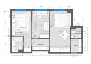 Трехкомнатная квартира в новостройке на Алтуфьево