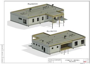 Лисий Нос 4 – дом с плоской крышей, газобетон на УШП