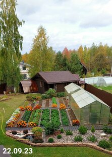 Огород на даче