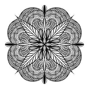 Медитативные дудлы 