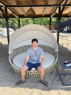 Ночная пенная вечеринка.