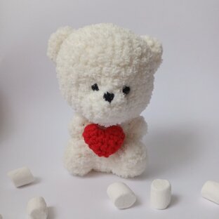 Вязаные мишки мк