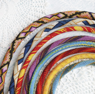 Жгуты из бисера