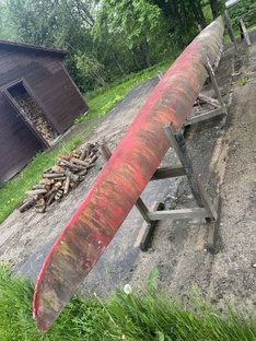 Восстановление академической лодки