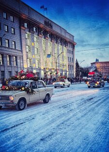 Шоу новогодних игрушек в Новосибирске 