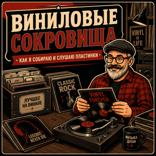 📻 Виниловые сокровища: как я собираю и слушаю пластинки.