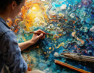 Художница-самоучка