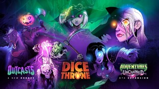Перевод героев из серии Изгои Трон кубов (Dice Throne Outcast)