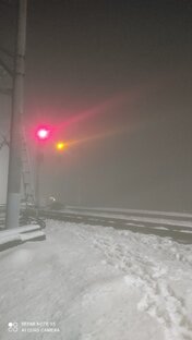 Светофор в тумане 