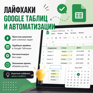 Лайфхаки Google Таблиц и автоматизации
