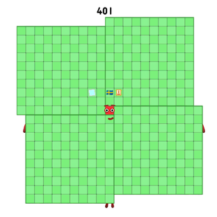 My fanmade Numberblocks 401-500